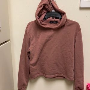 Supernova XL cropped hoodie